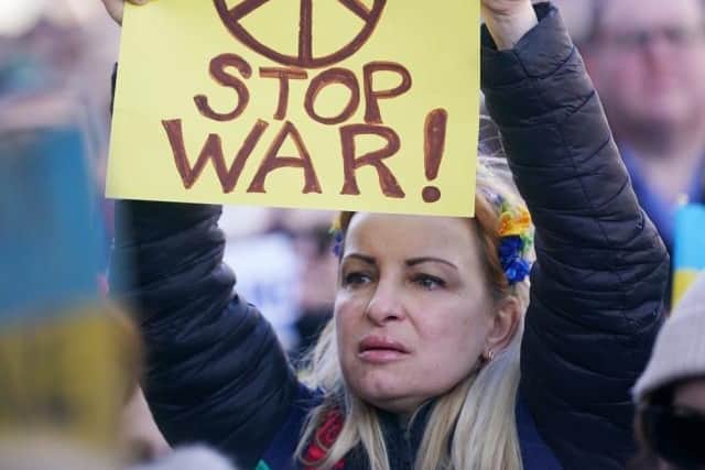 His comments came as the UN announced that more than 1.5 million people have now fled Ukraine since the Russian invasion.
