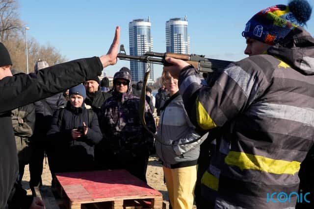 The Ukrainian charter airline SkyUp said on Sunday that its flight from Madeira, Portugal, to Kyiv was diverted to the Moldovan capital Chisinau after the plane’s Irish lessor said it was banning flights in Ukrainian airspace.