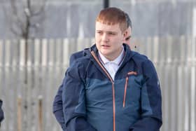 Stephen Dowling from Carlow who appeared at Letterkenny District Court today in connection with a shooting incident in Glenties last Saturday