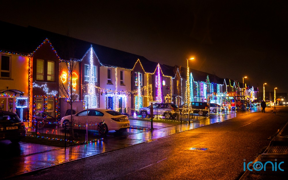 The neighbourhood has unofficially been renamed Christmas Drive