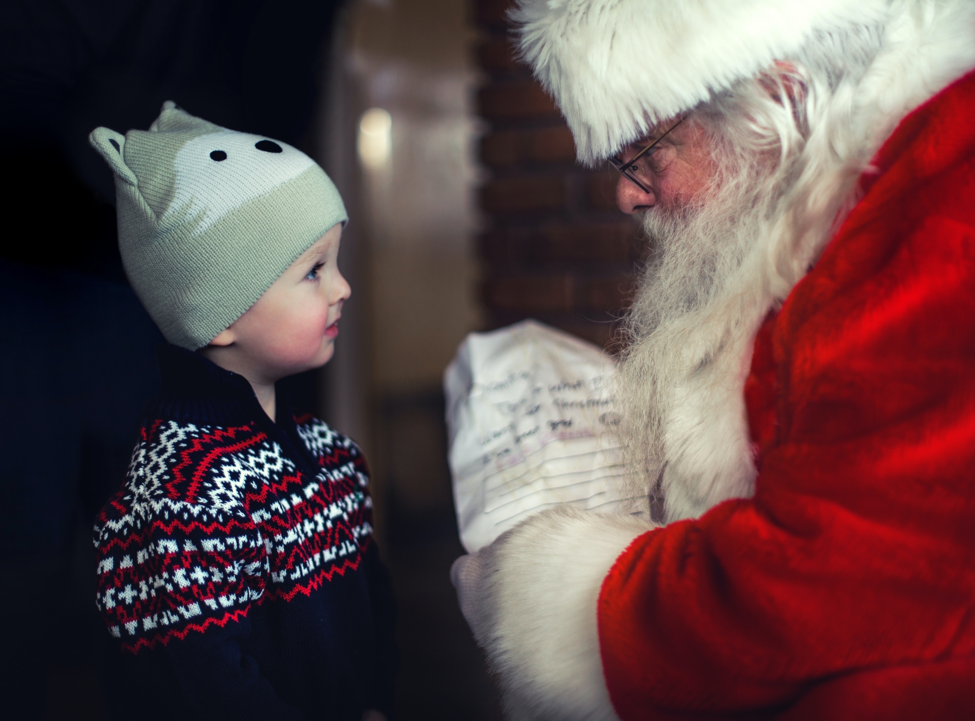 The festive breakfast event was a success with parents and kids as they got to meet the big man