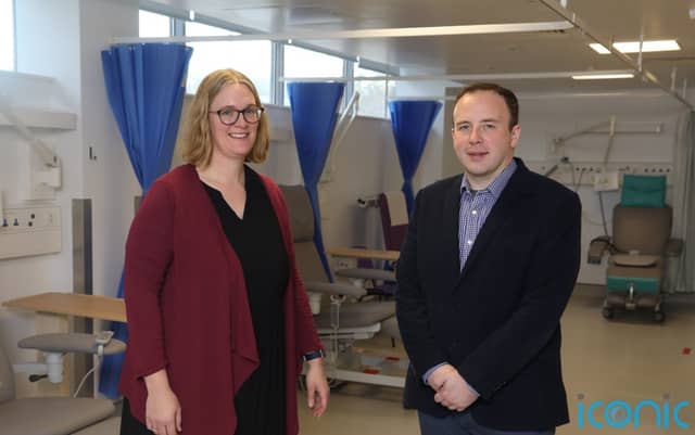 Co-author of the paper Dr Michelle Canavan, consultant stroke physician at Galway University Hospitals and lead researcher Andrew Smyth, professor of clinical epidemiology at NUI Galway