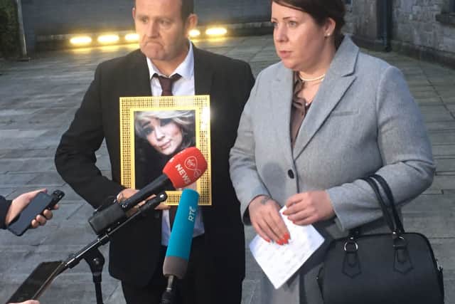 Following the inquest Eve's parents Melanie and Barry spoke to the media outside the courthouse.
