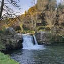 Scenic Poulanassy Waterfall in Mullinavat
