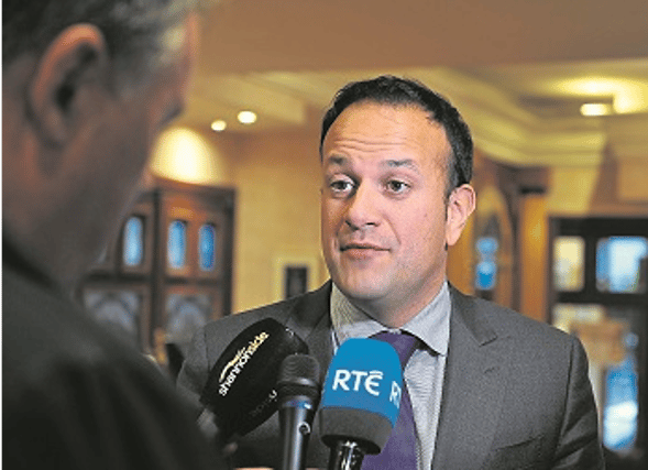 Fine Gael leader Leo Varadkar