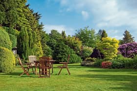 A garden with plenty of privacy