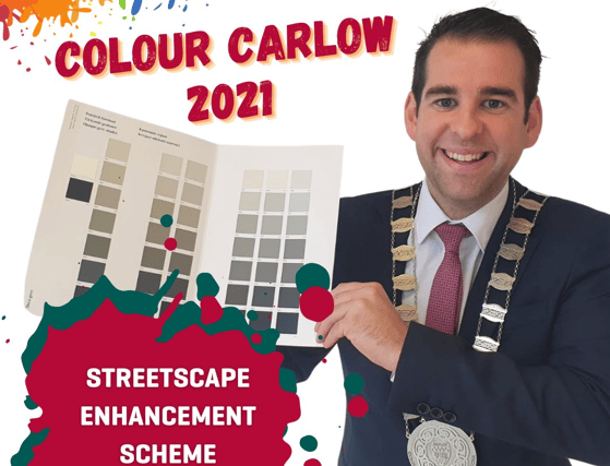 Cllr. Fintan Phelan, Cathaoirleach of Carlow County Council has welcomed the Streetscape Enhancement scheme