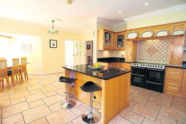 Services include oil fired central heating, under floor heating on the ground floor and solar panels. Mains water and mains sewage.