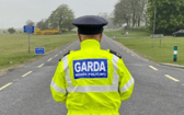 A Garda at a Covid-19 checkpoint