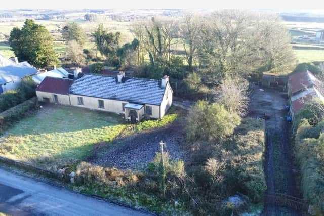 Located in the Limerick countryside approximately 3.5km from Ballyhahill village and 6km from Glin, this three-bedroom property is in need of extensive renovation and modernisation throughout.