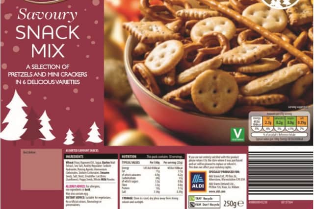 The pack size affected is 250g with all batch codes and best before dates. The product originates in Germany.