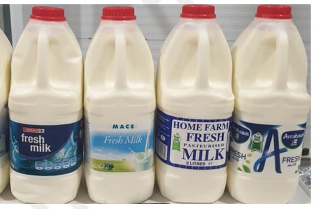 This latest food safety notice was issued today, Thursday, October 15. The implicated batches of Arrabawn Co-op milk are sold in retailers such as Gala, Spar and Mace stores as own-brand products and in Aldi stores with the branding Clonbawn.