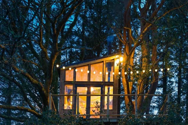 The branches of beautiful mature oak and scots pine trees surround this property, while to the front are stunning views towards Glenveagh National Park.