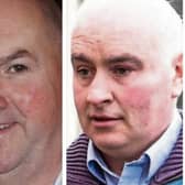 The late Bobby Ryan (left) and Patrick Quirke (right)