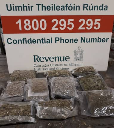 Revenue seizures at Dublin and Athlone Mail Centres