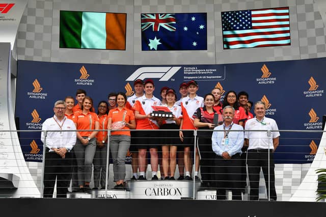 The Irish team that took second place at the 2018 world finals