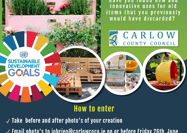 With that in mind, The environment Department of Carlow County Council are currently running an "Isolation Creation" competition.