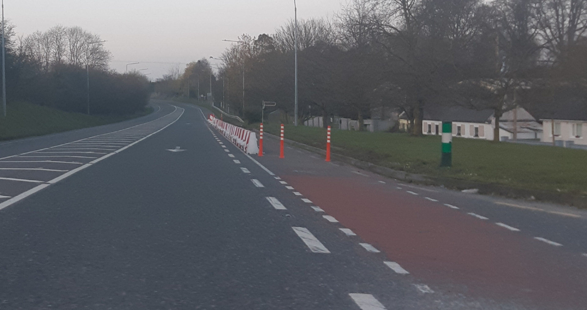 The new layout at the Royal Oak Junction