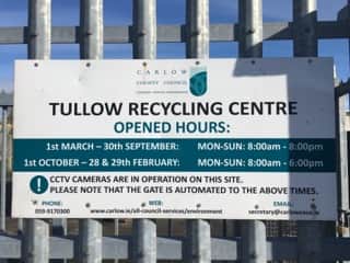 He added: "We will do a review of the service. There have been similar issues to the paper service in Borris and there were issues in Bagenalstown and members supported its removal."