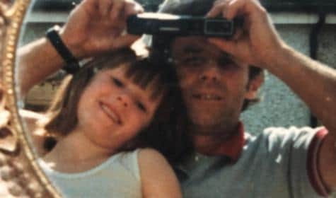 Lily reckons it is probably the very first selfie - taken over 30 years ago.