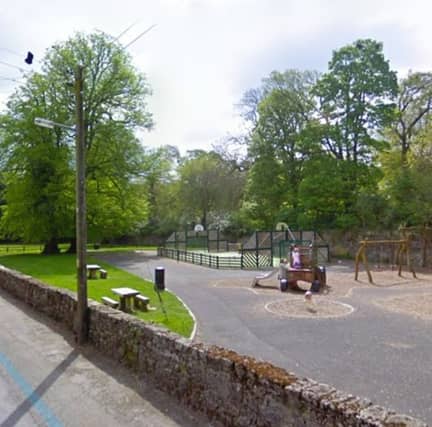 The playground in Borris