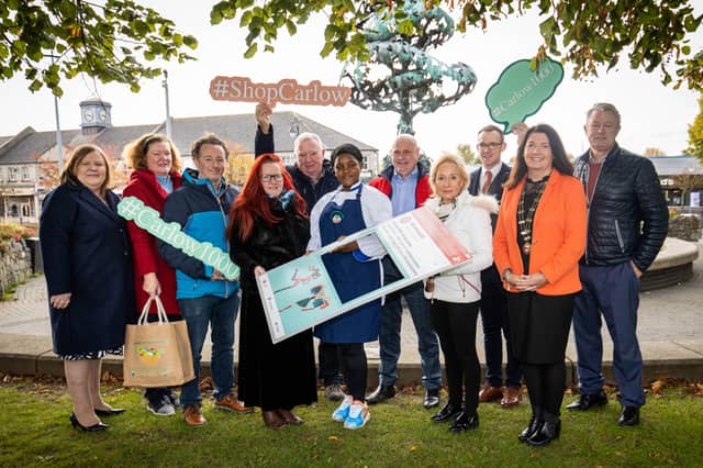 L to R, Kathleen Holohan, Mary Ryan, Philip Bramley, Nuala Reddy, Pat Bramley, Cindy Vundla, Pierce Kavanagh, Dymphna Bramley, Shane Kelly, Andrea Dalton, Kevin Kelly