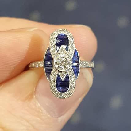 Spectacular vintage jewelery among the 500,000 items to be sold at Kilkea Castle