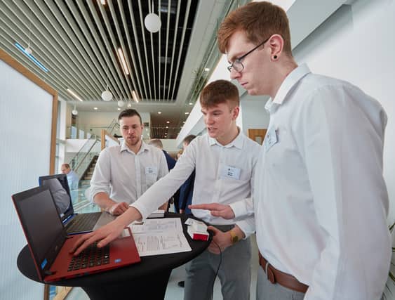Final year students at the recent 2019 Computing Showcase at Institute of Technology Carlow
