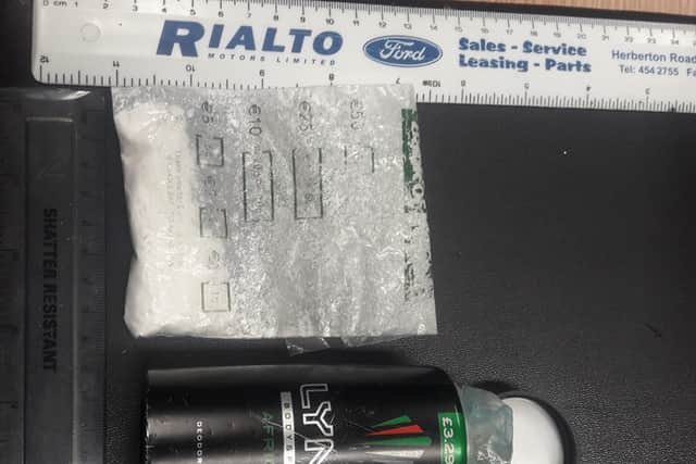 In the early hours, gardaí stopped a car on the Dublin Road on the way into town. Following a search of the car, cannabis and cocaine with a street value close to €1000 were allegedly discovered. The drugs were allegedly concealed in a deodorant bottle.