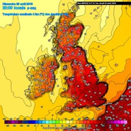 It will be hot! CREDIT: Carlow Weather