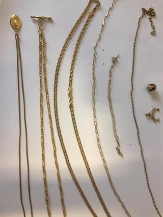 A picture of the jewellery