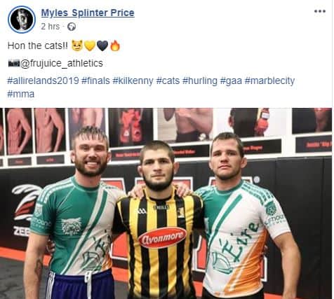 Bellator lightweight fighter Myles, of Team Ryano Kilkenny, has spent the past few weeks in the US training and teaching at the world-renowned American Kickboxing Academy (AKA). 