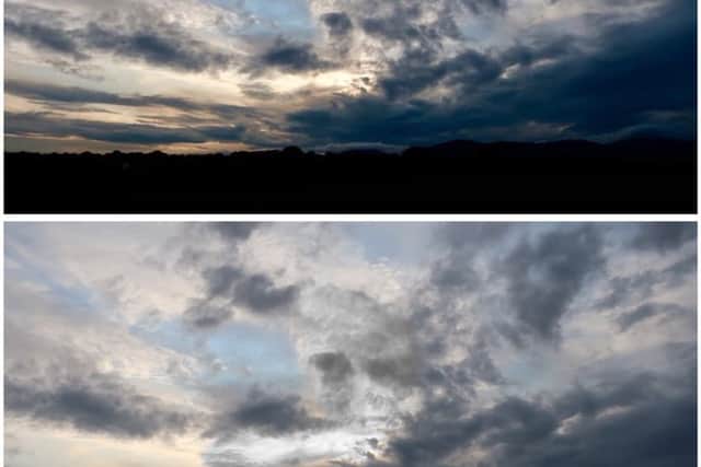 Well, plenty of people have spotted something within these clouds: