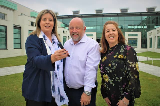 Aisling McHugh, Access Officer IT Carlow, David Denieffe, IT Carlow, Margaret Maxwell, Director of Kilkenny Education Centre
