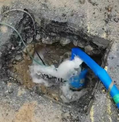 The leak