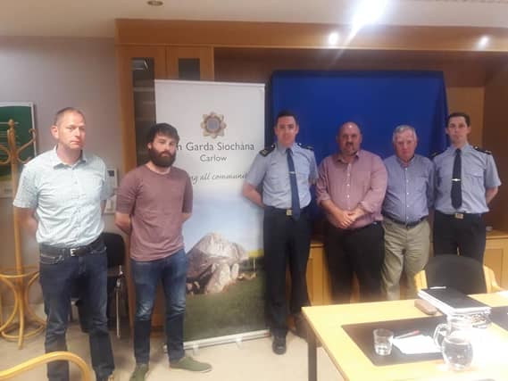 Working with businesses to keep Carlow safe