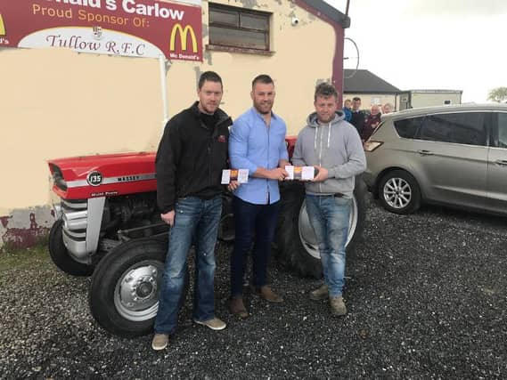 Leinster and Ireland rugby star Sean O'Brien has got his tickets!