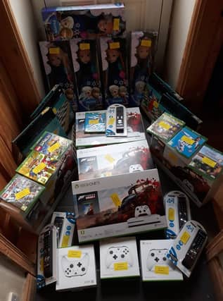 A picture of the toys