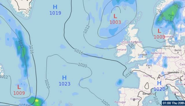 Weather chart for next week has some promise