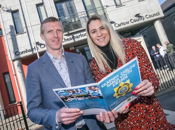 Henry Shefflin and Evanne Ni Chuilinn at the launch