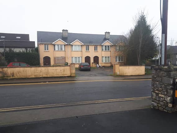A picture of the houses (CREDIT: Cllr Fergal Browne)
