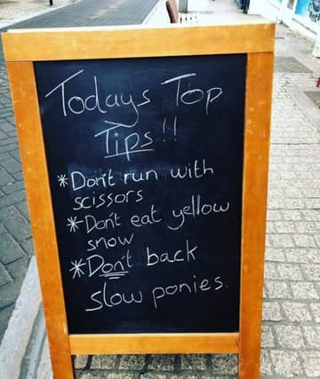 Tully's Bar and their 'top tips'
