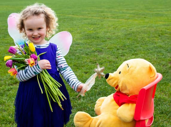 Úna Ryan (3yrs) from Oak Park in Carlow is pictured at the launch of the inaugural Carlow Sustainability Festival