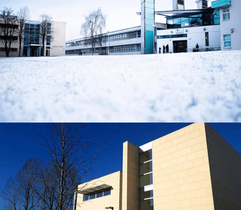 February 2018 (on top) and February 2019 (below)