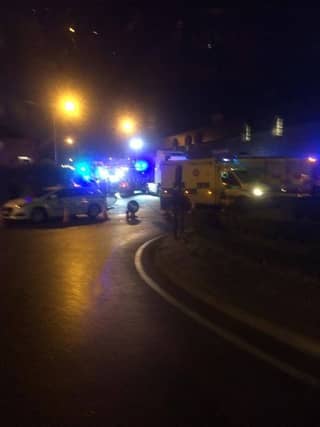The scene of the accident (CREDIT: Emergency Times)