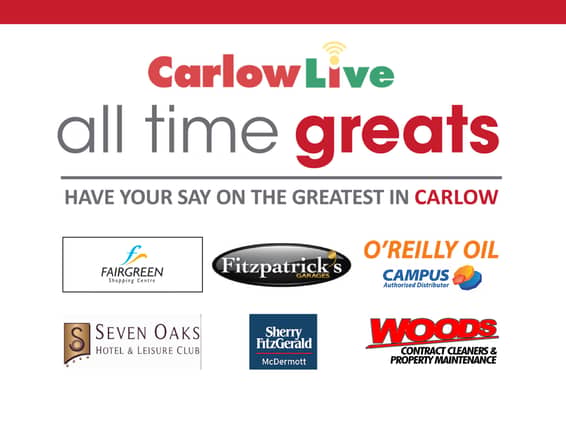 Carlow's All Time Great polls are about to kick off