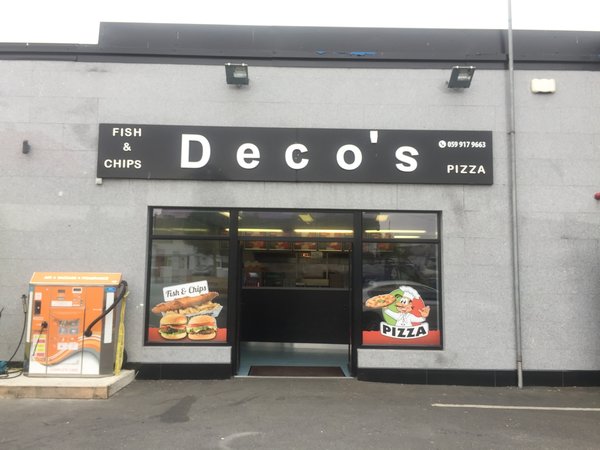 Deco's Take Away, Graiguecullen Village Centre, Church St. Graiguecullen, Carlow Town