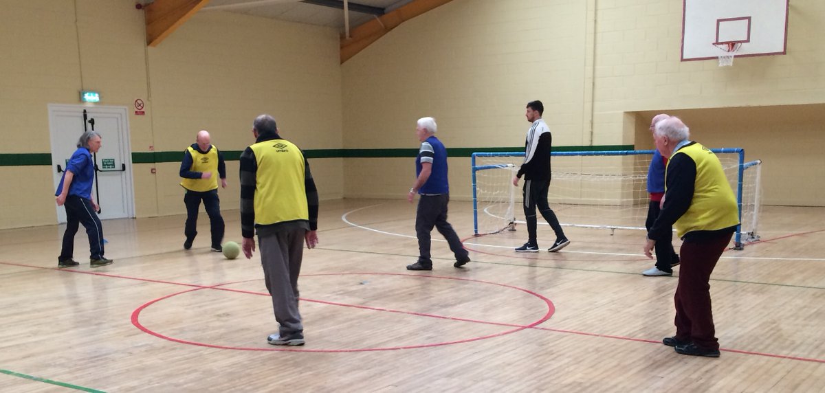 Over-55 walking football in Carlow