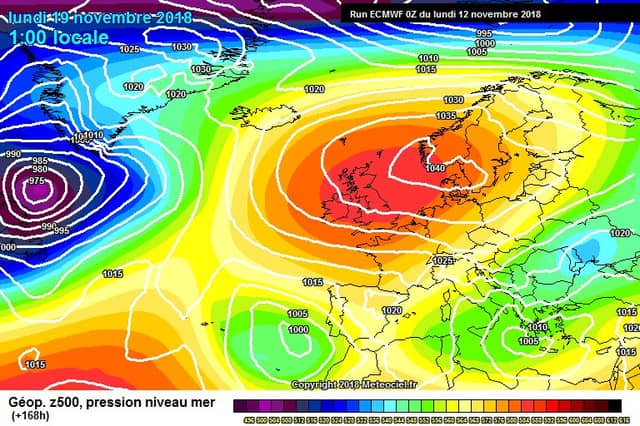 Here comes the high (Source: Carlow Weather)