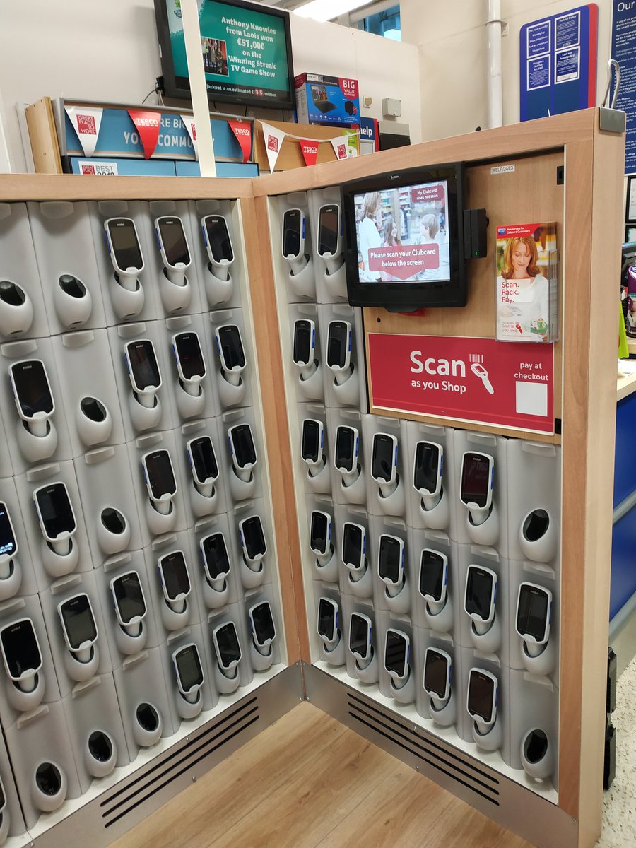 New technology at Fairgreen Tesco (Source: @effdoyler on Twitter)